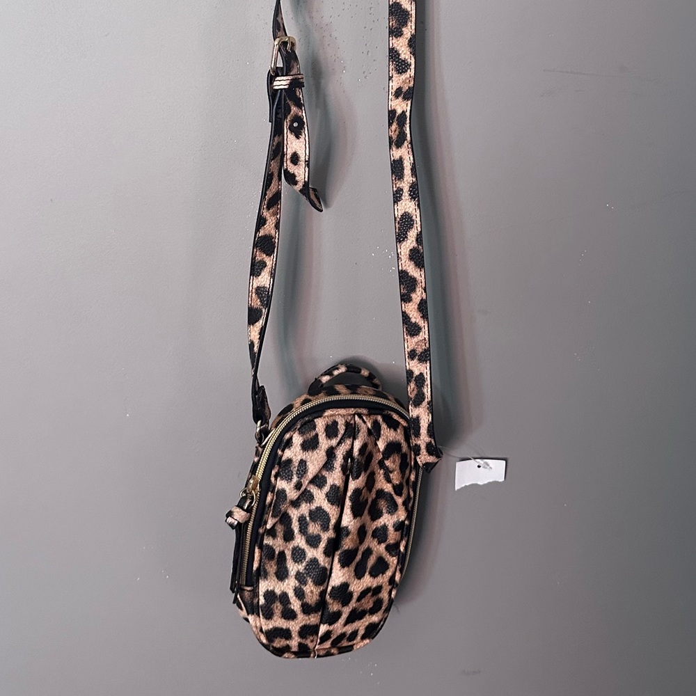 Small Cheetah pattern crossbody bag